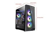 iBUYPOWER Pro Gaming PC Computer Desktop SlateMono 237i (Image via Amazon)
